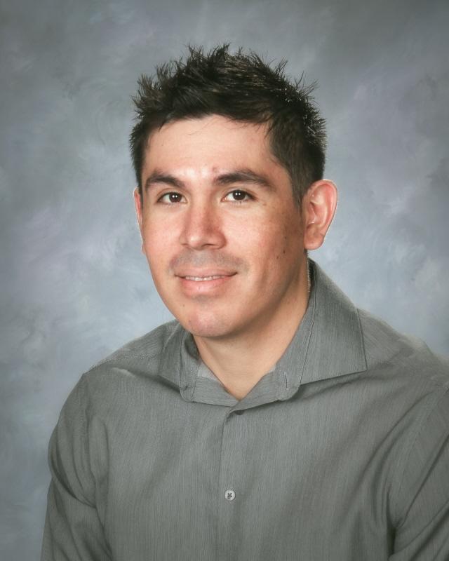 Biology teacher Cesar Mendoza