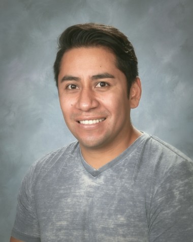 English teacher David Vasquez