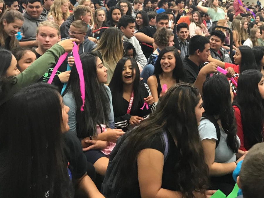 PRIDE assembly fosters school spirit