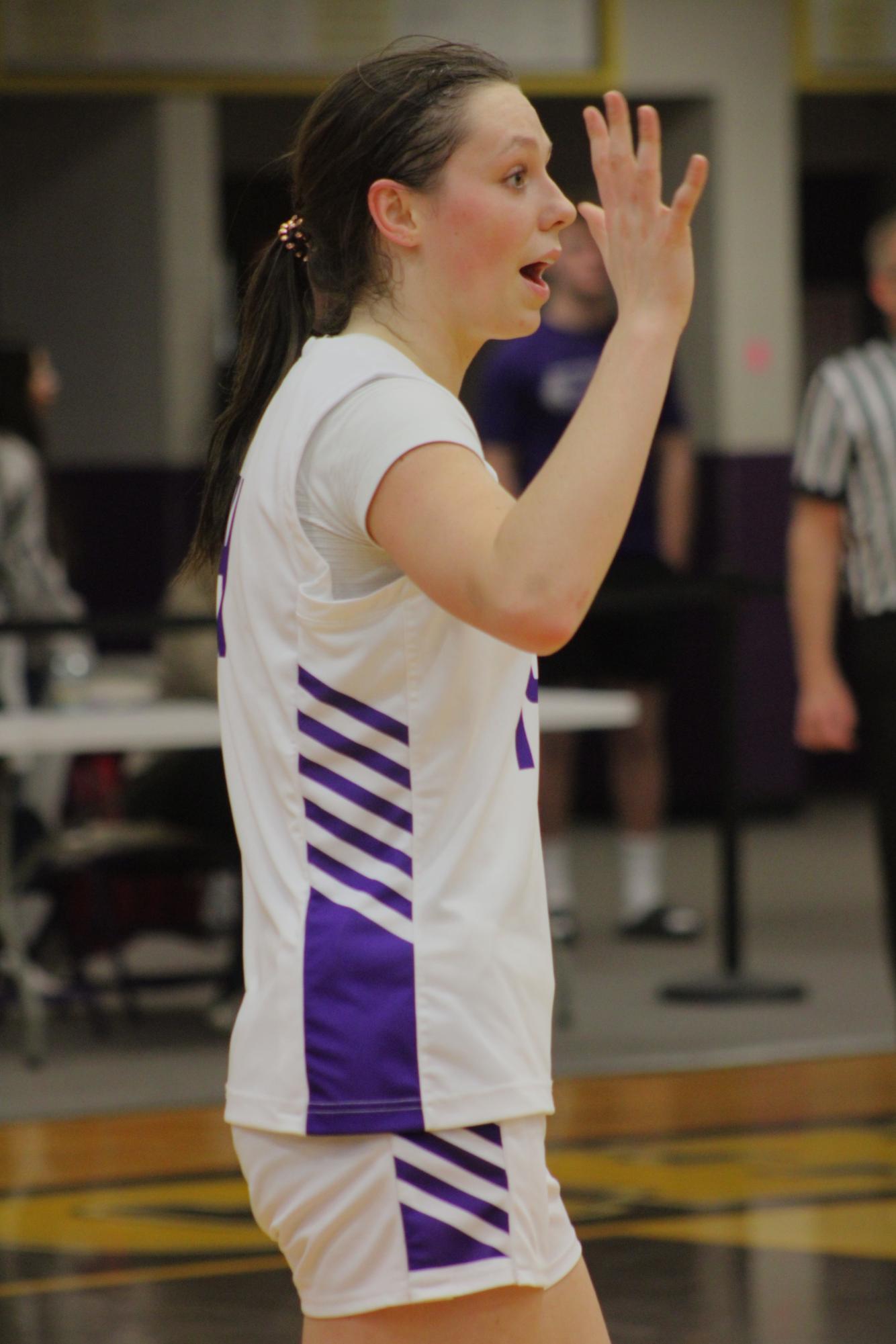 Girls Basketball Litterbox and senior night